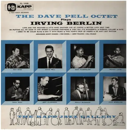Dave Pell Octet - The Dave Pell Octet Plays Irving Berlin