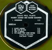 LP - Dave Pell's Big Band - Harry James' Big Band Sounds Played By Dave Pell's Big Band - Yellow / Brown vinyl