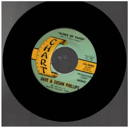 Dave & Susan Phillips - Alice, where art thou / Acres of paper
