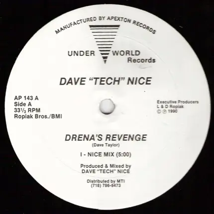 Dave 'Tech' Nice - Drena's Revenge