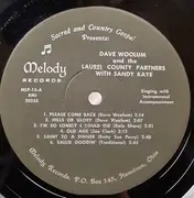 LP - Dave Woolum & The Laurel County Partners - The Greatest Reunion Of All