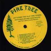 LP - Dave Woolum & Paris Decker And The Laurel County Partners - Let's Sing The Old Time Hymns
