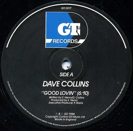 Dave Collins - Good Lovin