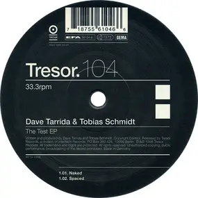 Dave Tarrida - The test ep
