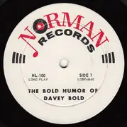 LP - Davey Bold - The Bold Humor Of Davey Bold At The Celebrity Club
