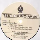 12'' - Davey Dex - Throw Your Hands Up