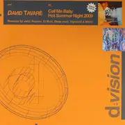 CD Single - David Tavaré - Call Me Baby / Hot Summer Night 2009