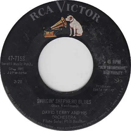 David Terry And His Orchestra - March From The River Kwai And Colonel Bogey / Swingin' Shepherd Blues