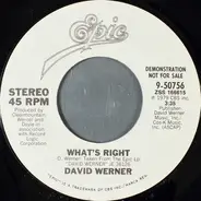 David Werner - What's Right