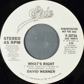David Werner - What's Right