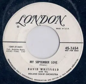 david whitfield - My September Love
