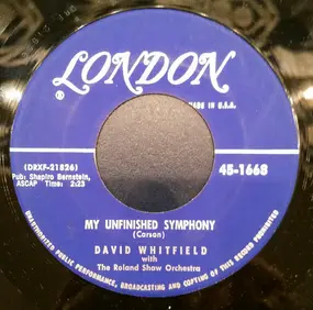 david whitfield - My Unfinished Symphony / My Son John