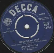 David Whitfield With The Roland Shaw Orchestra - Farewell My Love / A Million Stars