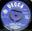 7inch Vinyl Single - David Whitfield With The Roland Shaw Orchestra - Farewell My Love / A Million Stars - Tri-Centre