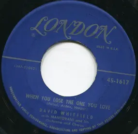david whitfield - When You Loose The One You Love / Angelus