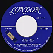 david whitfield - Cara Mia / How, When Or Where
