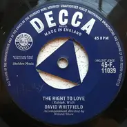 David Whitfield - The Right To Love