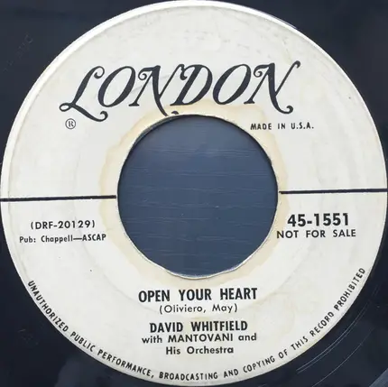 David Whitfield - Beyond The Stars