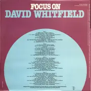 Double LP - David Whitfield - Focus On David Whitfield - Gatefold