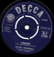 David Whitfield - I Believe