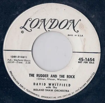David Whitfield - My September Love
