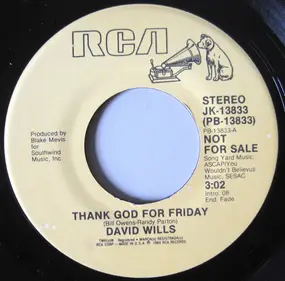 David Wills - Thank God For Friday