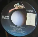 7inch Vinyl Single - David Wills - Paper Thin Walls
