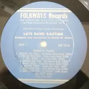 LP - David A. Jasen - Late Band Ragtime - Insert