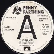 7inch Vinyl Single - David Alexander - Taste The Wine / Wanna Show You