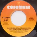 7inch Vinyl Single - David Allan Coe And Bill Anderson - Get A Little Dirt On Your Hands / What Can I Do