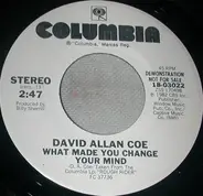 David Allan Coe - What Made You Change Your Mind
