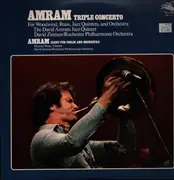 LP - David Amram Quintet - Triple Concerto