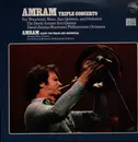 LP - David Amram Quintet - Triple Concerto