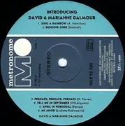 LP - David And Marianne Dalmour - Introducing David & Marianne Dalmour