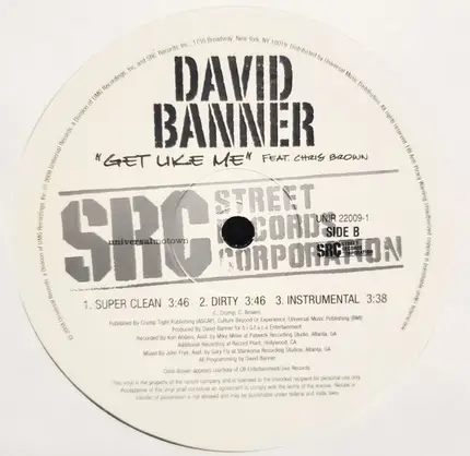 David Banner - Get Like Me (ft.Chris Brown)