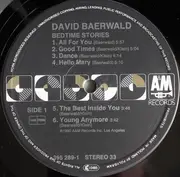 LP - David Baerwald - Bedtime Stories
