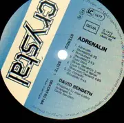 LP - David Bendeth - Adrenalin - RARE JAZZ/FUNK