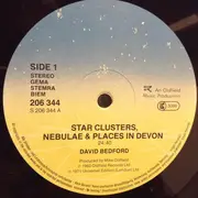 LP - David Bedford - Star Clusters, Nebulae & Places In Devon / The Song Of The White Horse