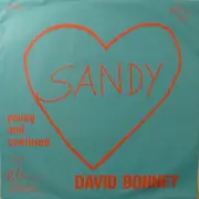 7inch Vinyl Single - David Bonney - Sandy / Young And Confused