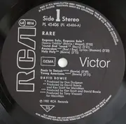 LP - David Bowie - Rare