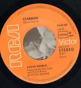 7inch Vinyl Single - David Bowie - Starman / Suffragette City - Original German / Picture Sleeve