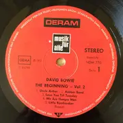 LP - David Bowie - The Beginning - Vol. 2
