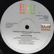 12inch Vinyl Single - David Bowie - Underground