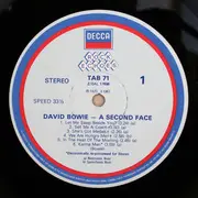 LP - David Bowie - A Second Face