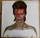 LP - David Bowie - Aladdin Sane - Black Labels,  Gatefold