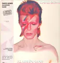 LP - David Bowie - Aladdin Sane - No 977, Clear Vinyl, DMM