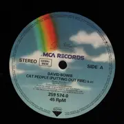 12inch Vinyl Single - David Bowie - Cat People (Putting Out Fire)