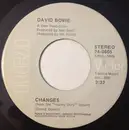 7inch Vinyl Single - David Bowie - Changes - Grey Labels