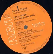12inch Vinyl Single - David Bowie - David Bowie In Bertolt Brecht's Baal