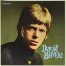 Double LP - David Bowie - David Bowie - Ltd edition, blue and red vinyl